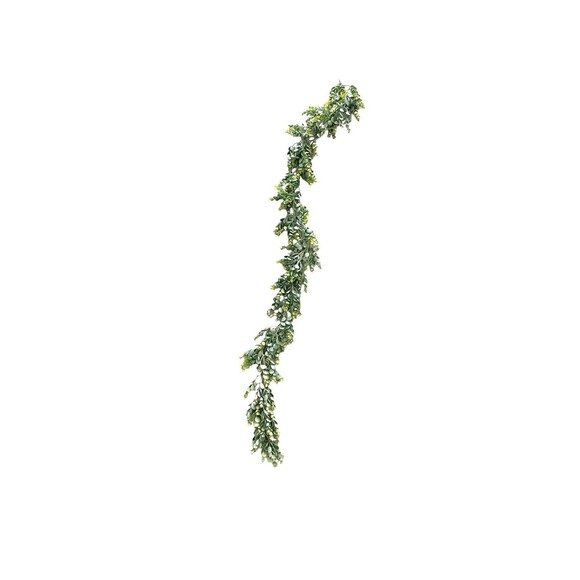 5' Faux Eucalyptus Garland - Picture 7 of 7